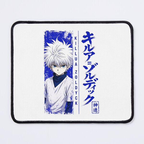 Item preview, Blue Grunge White Hair Fighter Portrait designed and sold by sidki-SDK.