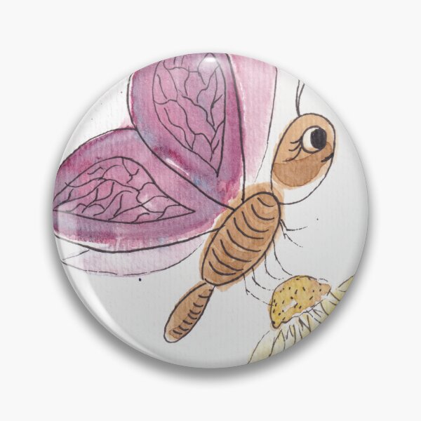 Item preview, Pretty Purple Butterfly designed and sold by Kirsten Robinson Art.