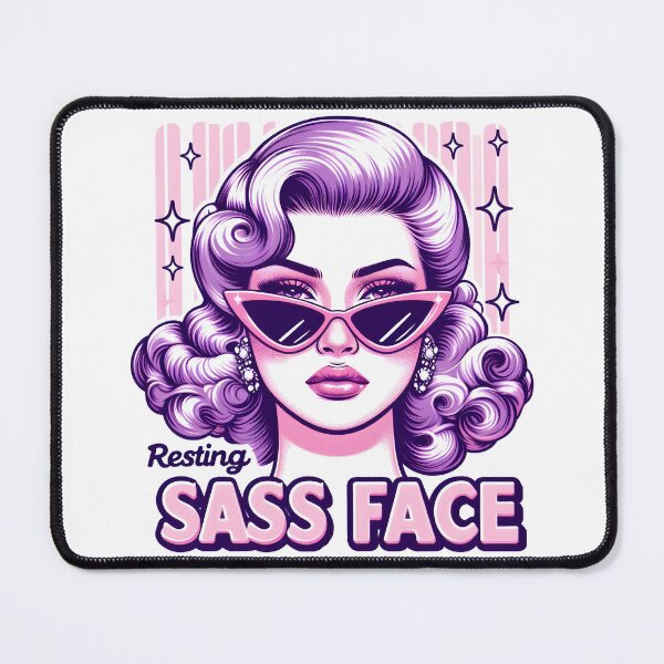 Item preview, Resting Sass Face designed and sold by piendekmu.