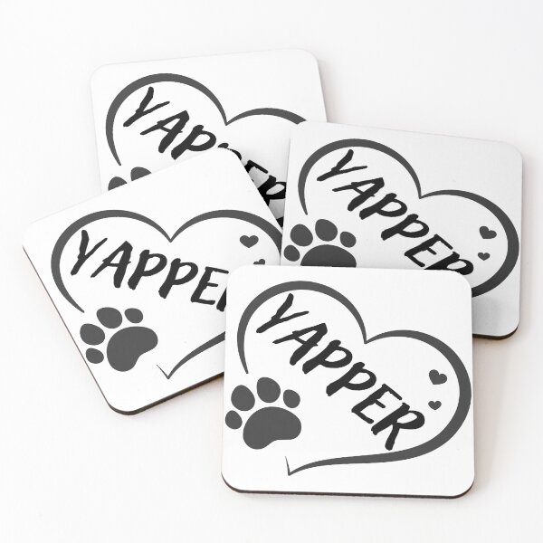 Item preview, Yapper cat in a heart with a paw, great gift for dog or cat owners  designed and sold by OCS1337.