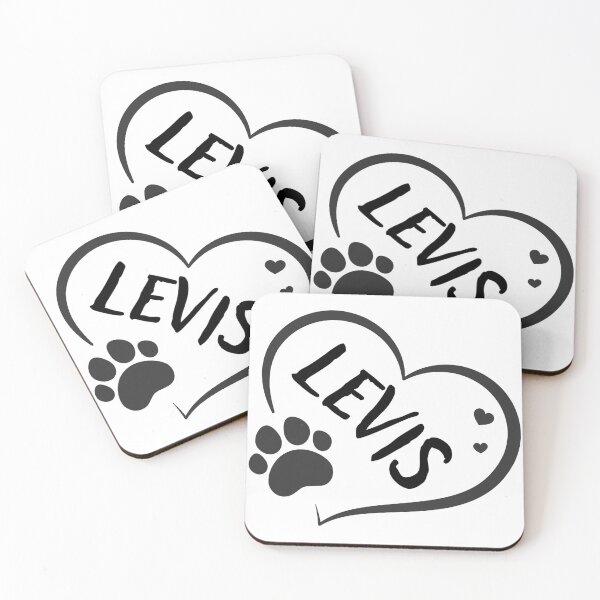 Item preview, Levis cat in a heart with a paw, great gift for dog or cat owners  designed and sold by OCS1337.