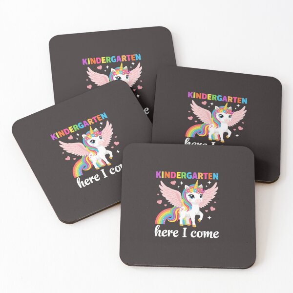 Item preview, Kindergarten Unicorn Back to School Design designed and sold by Color World.