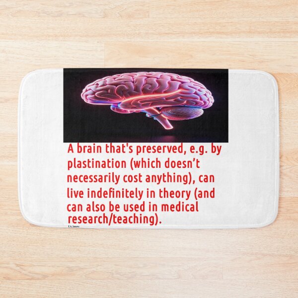 Item preview, Brain Preservation Message #4 designed and sold by t-a-sename.