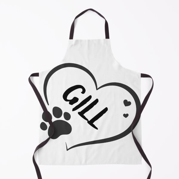 Item preview, Gill cat in a heart with a paw, great gift for dog or cat owners designed and sold by OCS1337.