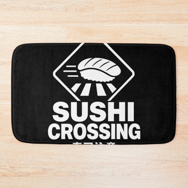 Item preview, Sushi Crossing Funny Road Sign designed and sold by Love-Japan.