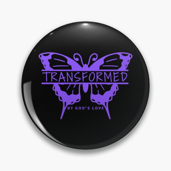 Item preview, Transformed by God's Love – Purple Design  designed and sold by MoriaStore.