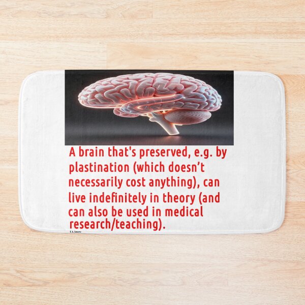 Item preview, Brain Preservation Message #3 designed and sold by t-a-sename.