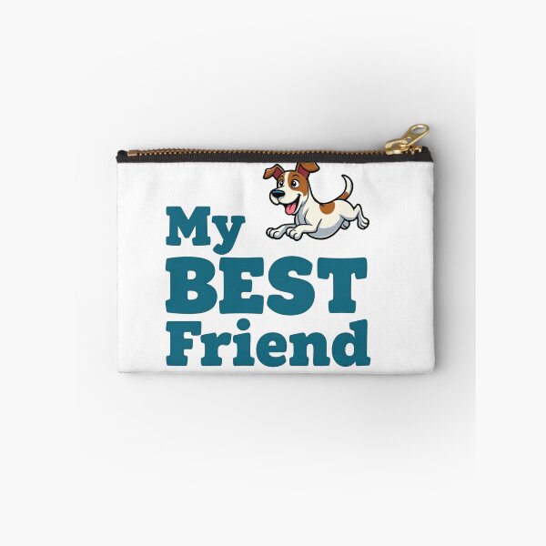 Item preview, My Best Friend with running Jack Russell Terrier designed and sold by Prints by Mat.