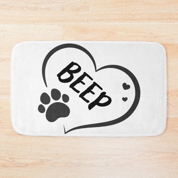 Item preview, Beep cat in a heart with a paw, great gift for dog or cat owners  designed and sold by OCS1337.