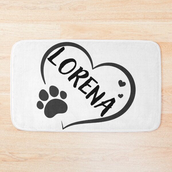 Item preview, Lorena cat in a heart with a paw, great gift for dog or cat owners  designed and sold by OCS1337.
