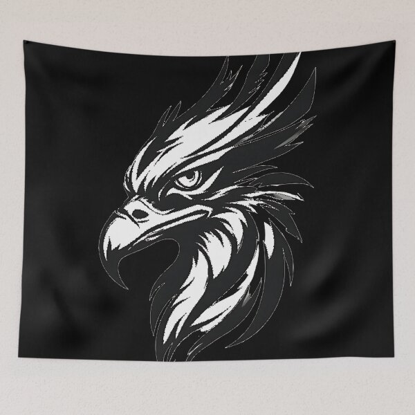 Item preview, Tribal Eagle Head Mascot Vector designed and sold by UrbanPrts.