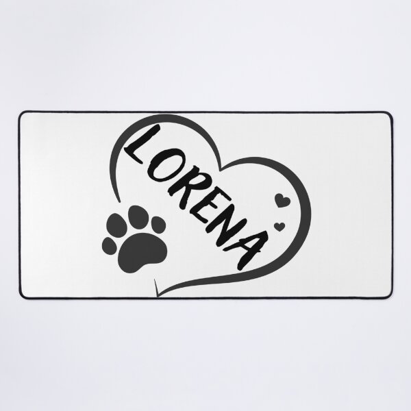 Item preview, Lorena cat in a heart with a paw, great gift for dog or cat owners designed and sold by OCS1337.