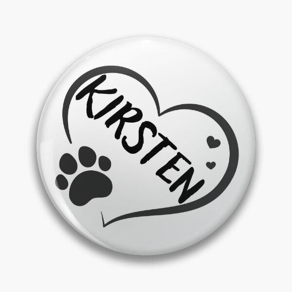 Item preview, Kirsten cat in a heart with a paw, great gift for dog or cat owners  designed and sold by OCS1337.