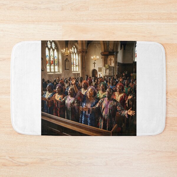 Item preview, Joyful African Church Choir Singing Praise designed and sold by SavannaCanvas.