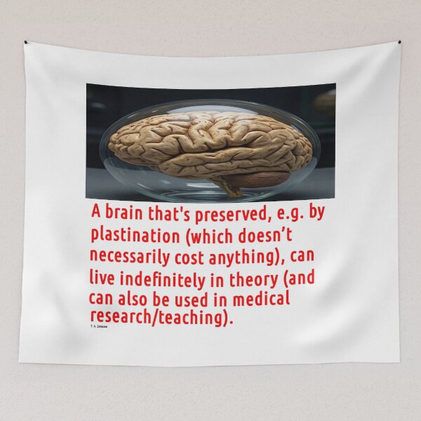 Item preview, Brain Preservation Message #1 designed and sold by t-a-sename.