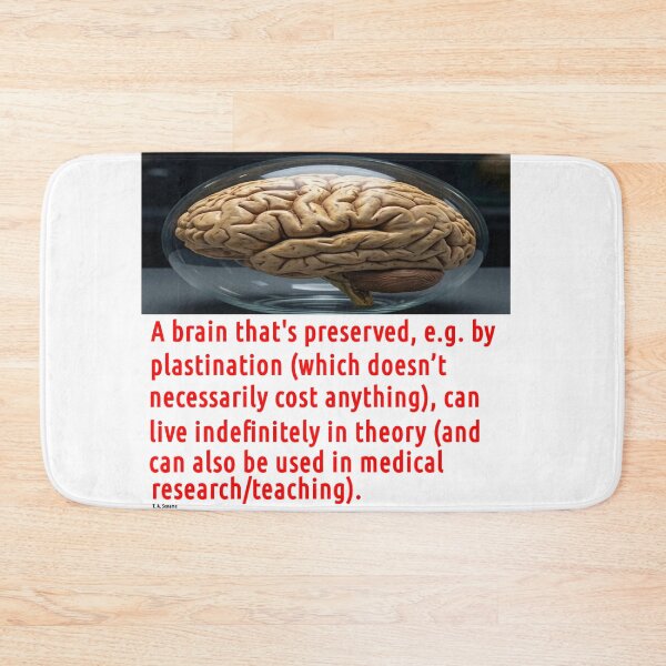 Item preview, Brain Preservation Message #1 designed and sold by t-a-sename.