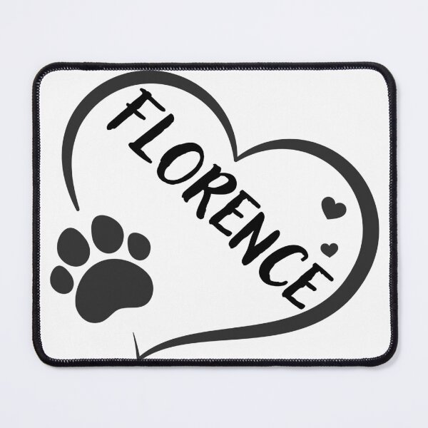 Item preview, Florence cat in a heart with a paw, great gift for dog or cat owners designed and sold by OCS1337.