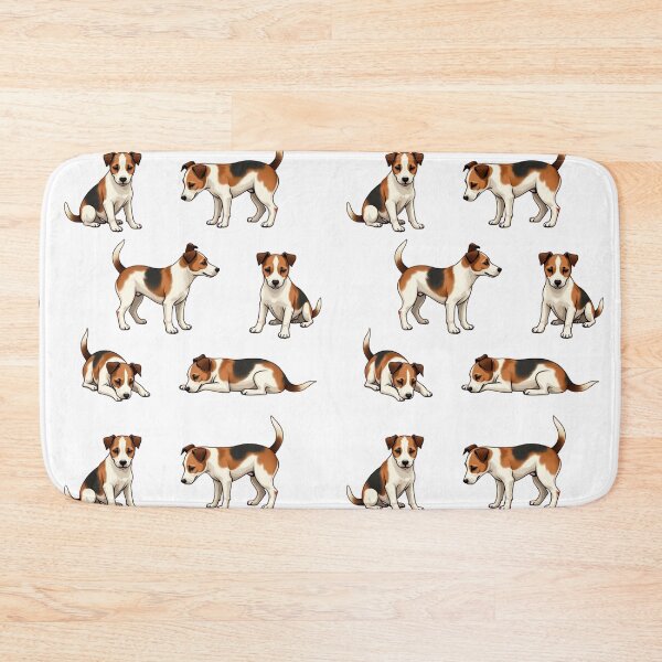 Item preview, Jack Russell Terrier set in various poses designed and sold by Prints by Mat.