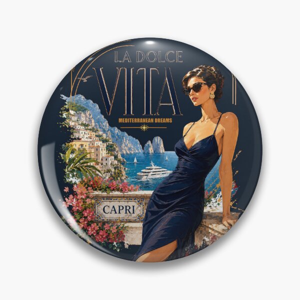 Item preview, La Dolce Vita: Capri Mediterranean Dreams designed and sold by Sanctum Icons.