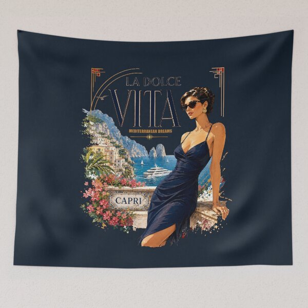 Item preview, La Dolce Vita: Capri Mediterranean Dreams designed and sold by Sanctum Icons.