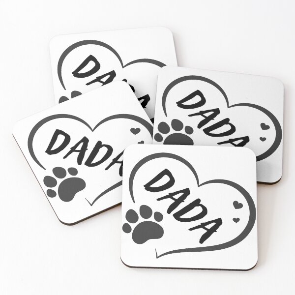 Item preview, Dada cat in a heart with a paw, great gift for dog or cat owners designed and sold by OCS1337.