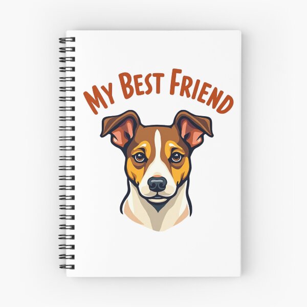 Item preview, Jack Russell Terrier with My Best Friend text designed and sold by Prints by Mat.
