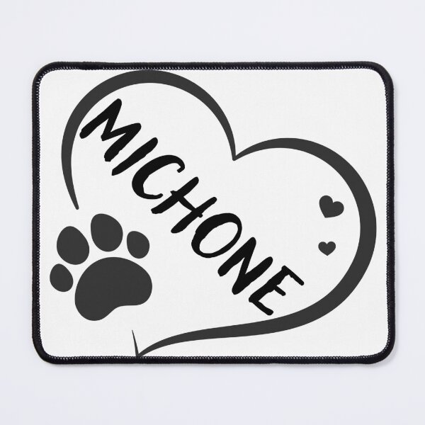 Item preview, Michone cat in a heart with a paw, great gift for dog or cat owners designed and sold by OCS1337.