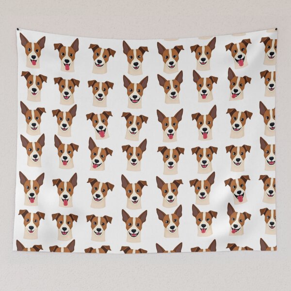 Item preview, Jack Russell Terrier collection of emotions and facial expressions designed and sold by Prints by Mat.