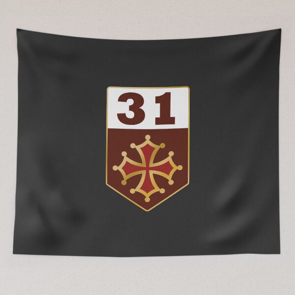 Item preview, Occitan cross emblem, Haute-Garonne designed and sold by BlitZz-16.
