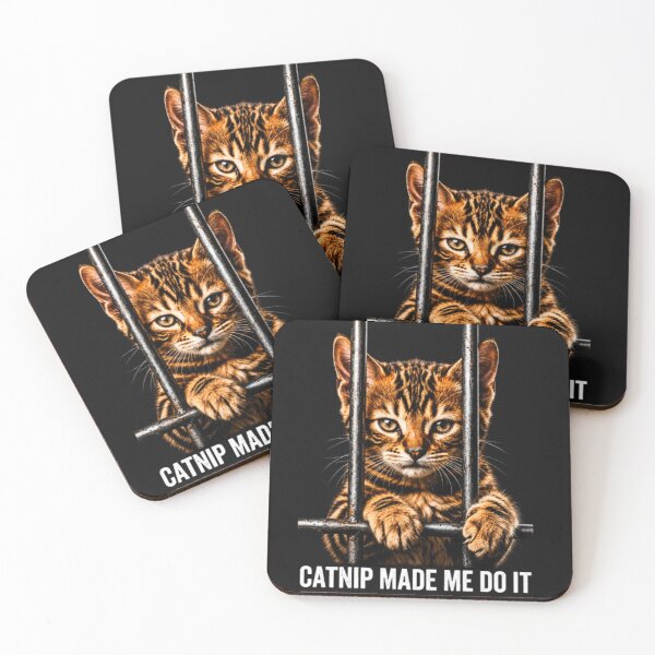 Item preview, Catnip Make Me Do It Graphic Design designed and sold by INKRebelGraphic.
