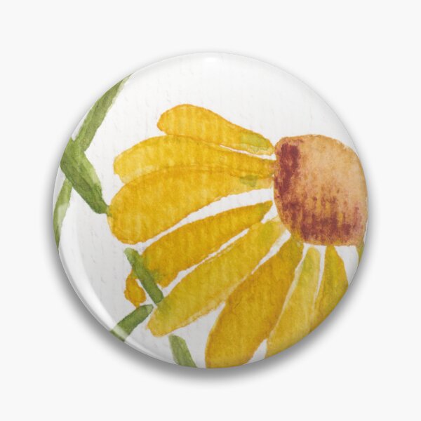 Item preview, Yellow Flowers designed and sold by Kirsten Robinson Art.