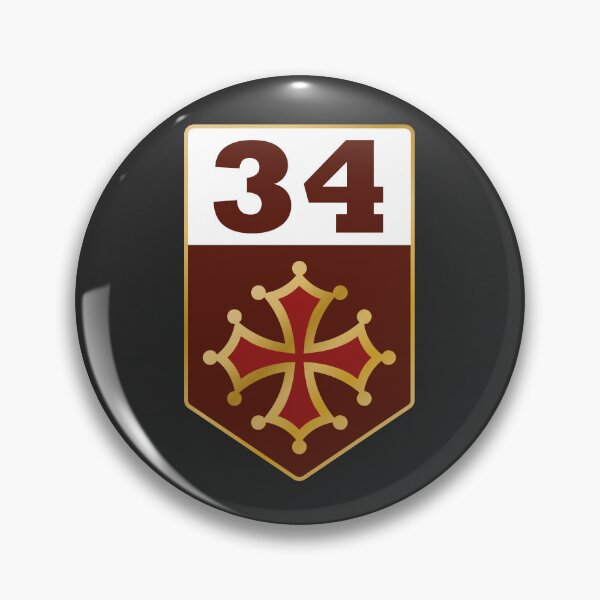 Item preview, Occitan cross emblem, Hérault designed and sold by BlitZz-16.