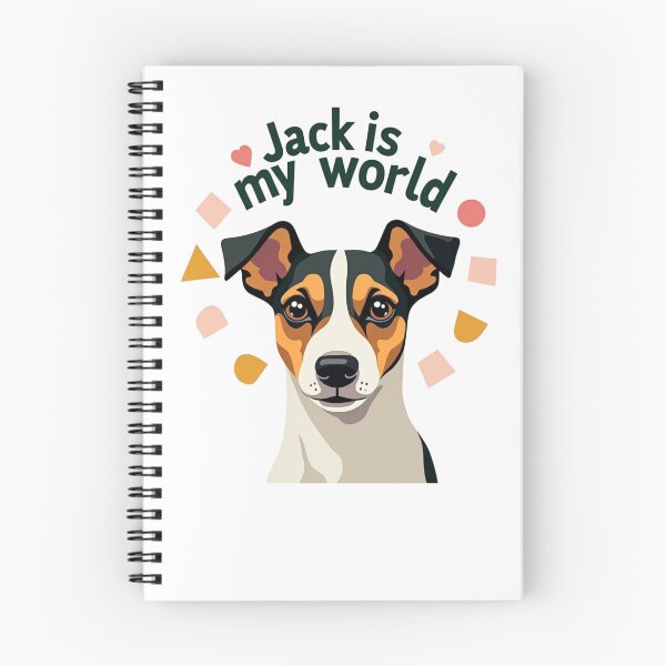 Item preview, Jack Russell Terrier with Jack is my world text designed and sold by Prints by Mat.