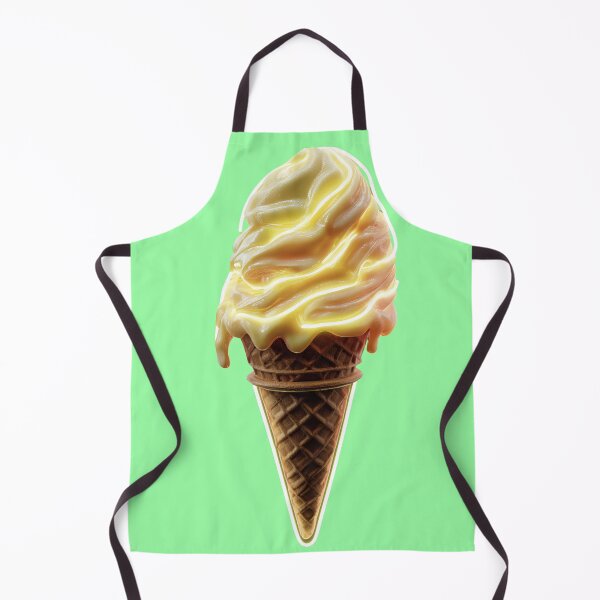 Item preview, Neon Lemon Ice Cream Glow Cone v2 designed and sold by daila70.
