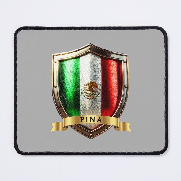 Item preview, Pina Mexican Heritage Crest Shield designed and sold by Highlandkings.