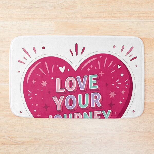 Item preview, Love Your Journey Heart designed and sold by Owcomm.