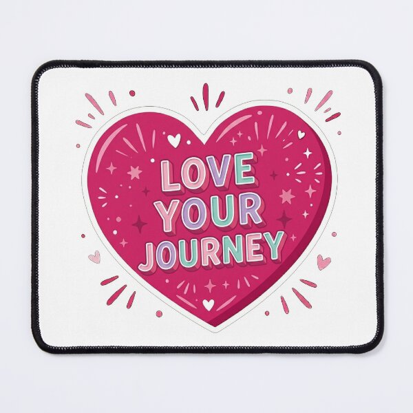 Item preview, Love Your Journey Heart designed and sold by Owcomm.
