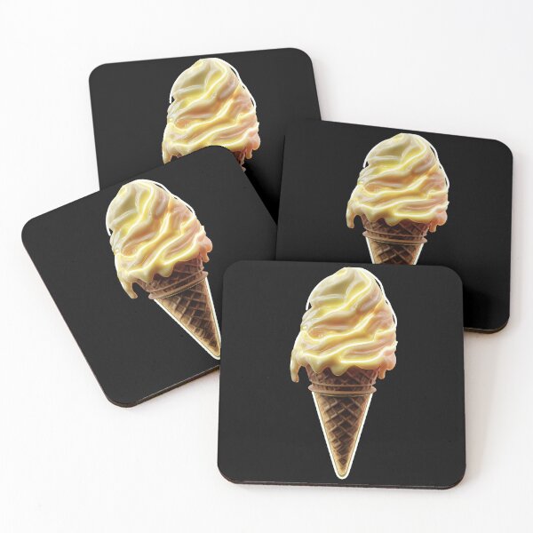 Item preview, Neon Lemon Ice Cream Glow Cone designed and sold by daila70.