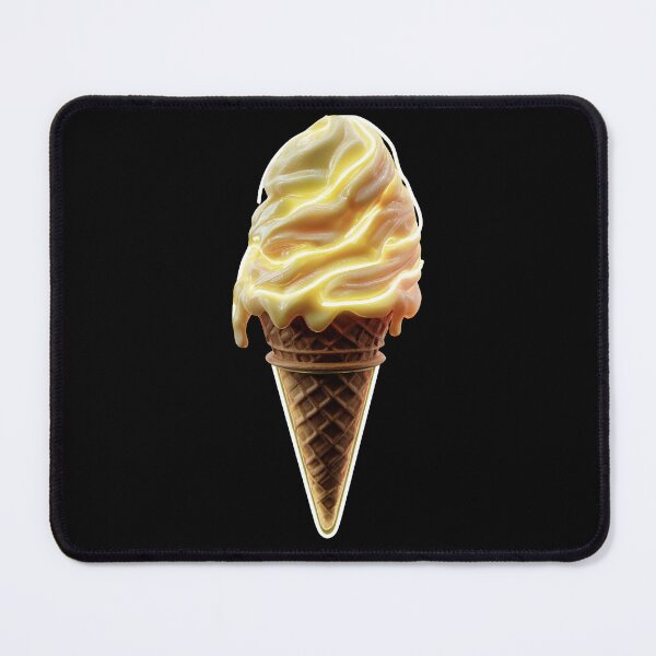 Item preview, Neon Lemon Ice Cream Glow Cone designed and sold by daila70.