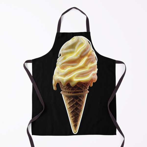 Item preview, Neon Lemon Ice Cream Glow Cone designed and sold by daila70.
