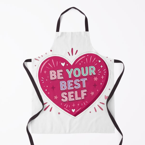 Item preview, Be Your Best Self Heart Motivation designed and sold by Owcomm.