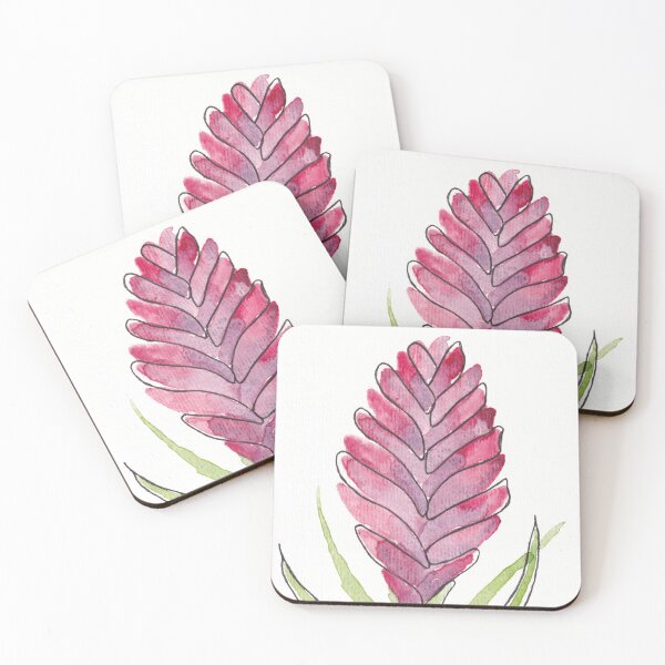 Item preview, Tropical Bromeliad Flower designed and sold by Kirsten Robinson Art.
