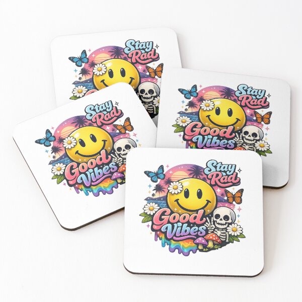 Item preview, Smileys “Good Vibes” Stay Rad designed and sold by World-of-Magic.