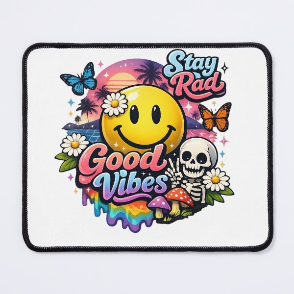 Item preview, Smileys “Good Vibes” Stay Rad designed and sold by World-of-Magic.