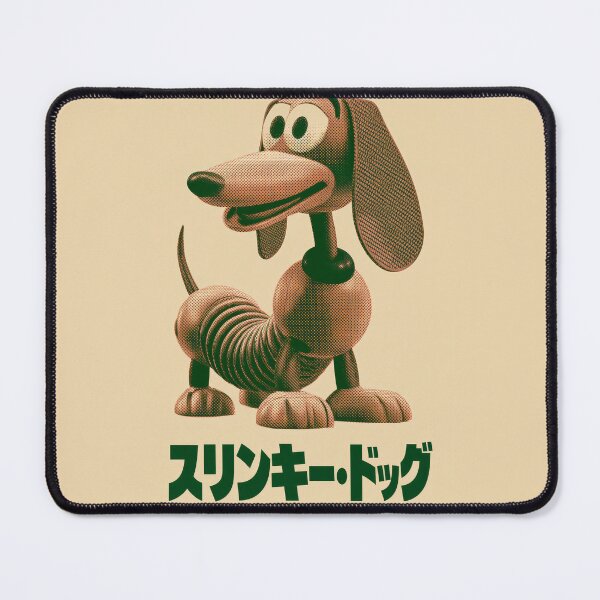 Item preview, Retro Slinky Weiner Dog Toy designed and sold by AnimeArsenalPrints.