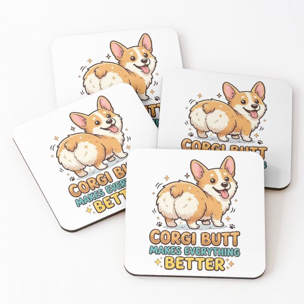 Item preview, Corgi Butt Makes Everything Better Shirt, Funny Corgi Butt Tee, Cute Corgi Gift for Corgi Lovers designed and sold by Wearable Canvas...