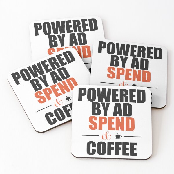 Item preview, Powered by Ad Spend & Coffee designed and sold by AdFuelCo.