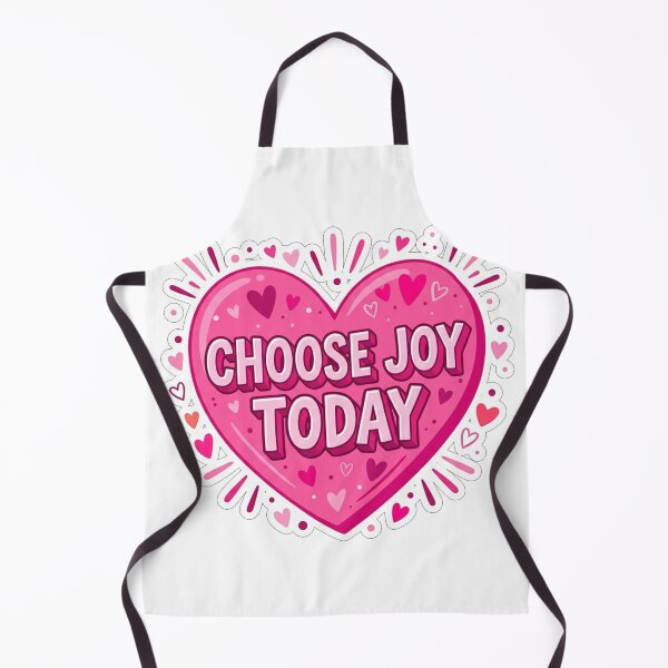 Item preview, Choose Joy Today Pink Heart Quote designed and sold by Owcomm.