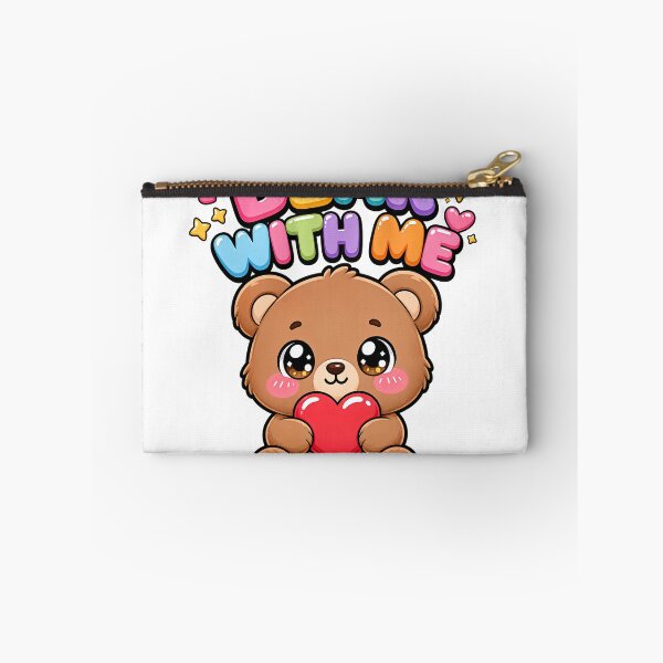 Item preview, Bear With Me Sweet Teddy Bear with Heart Saying designed and sold by BoosterShop.