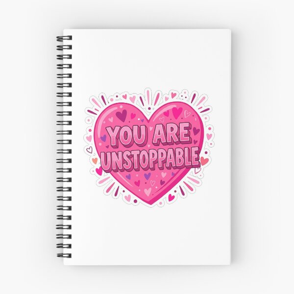 Item preview, You Are Unstoppable Heart Motivation designed and sold by Owcomm.